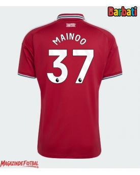 Manchester United Kobbie Mainoo #37 Tricou Fotbal Replică 2026-27 Barbati Acasa